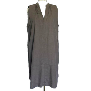 Just Living | Dresses | Just Living Womens Tan Linen Blend Sleeveless Knee  Length Dress Size Medium Euc | Poshmark
